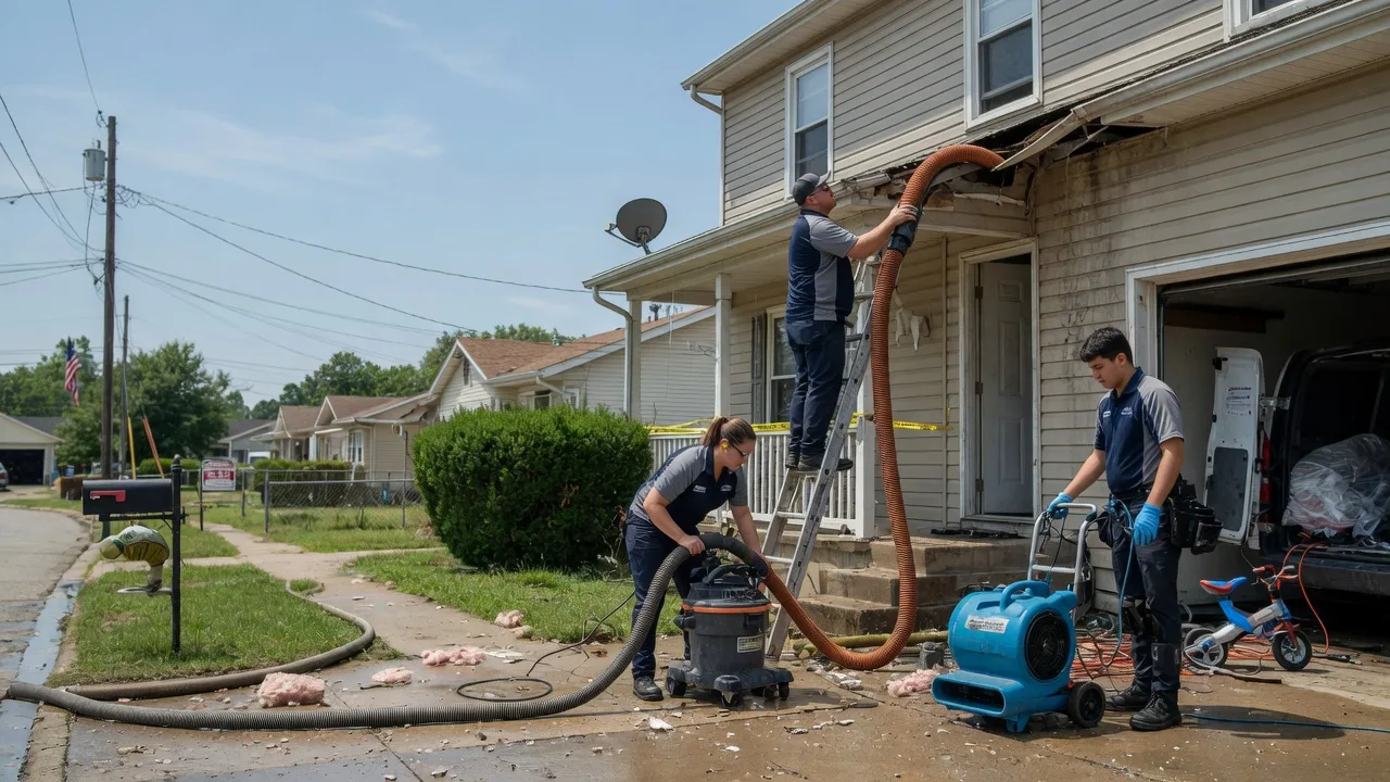 Water Damage Restoration in Central, LA near me